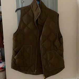Quilted J.Crew Vest